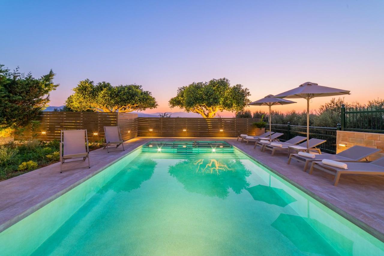 Estella Villa With Pool, Children Area, Bbq & Magnificent Views! Asterion Exterior photo