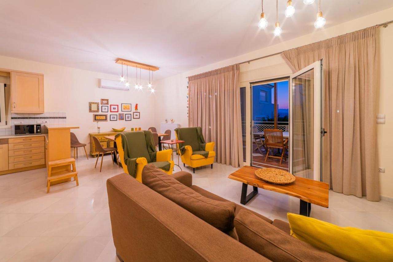 Estella Villa With Pool, Children Area, Bbq & Magnificent Views! Asterion Exterior photo