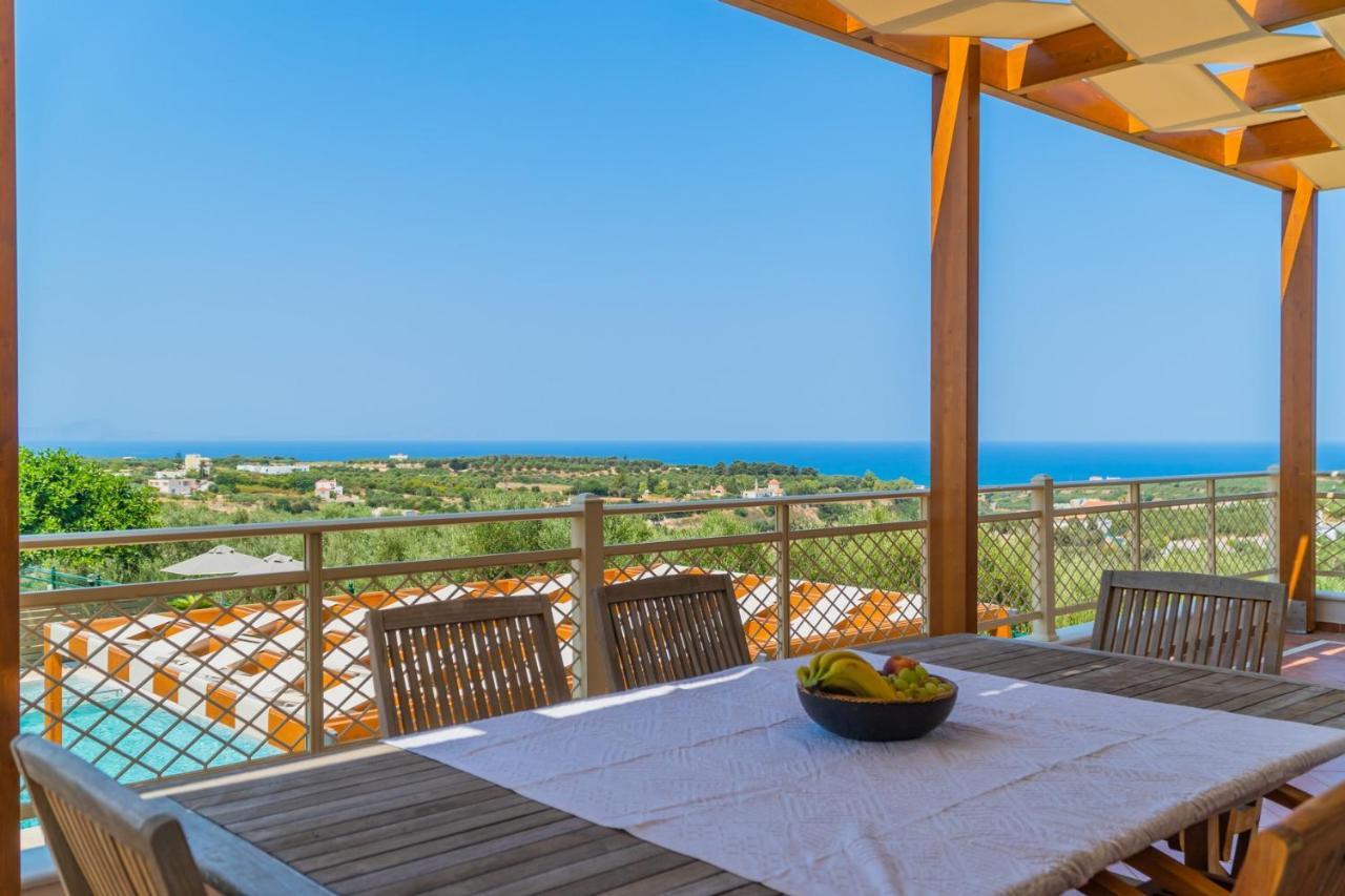 Estella Villa With Pool, Children Area, Bbq & Magnificent Views! Asterion Exterior photo