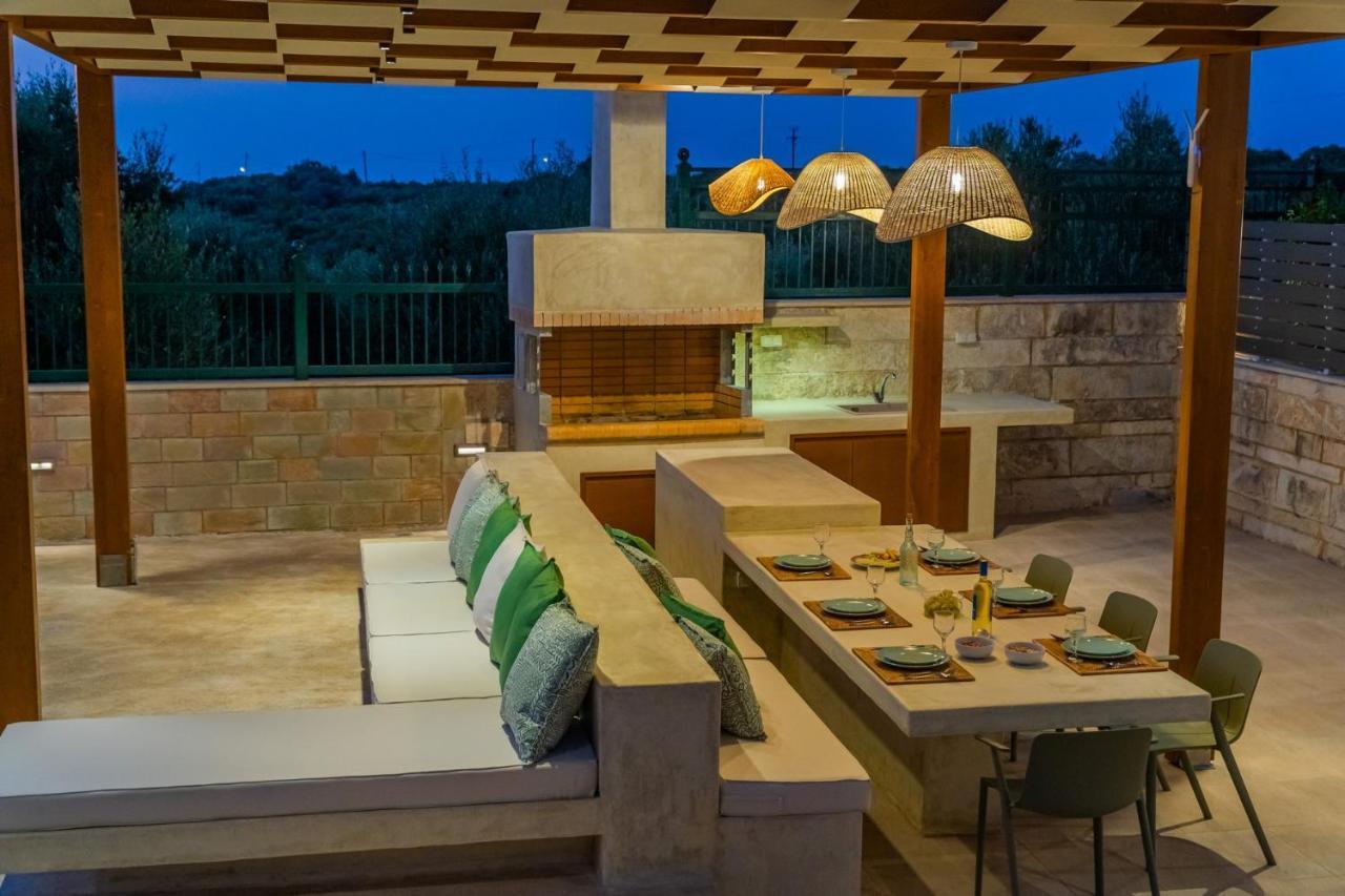 Estella Villa With Pool, Children Area, Bbq & Magnificent Views! Asterion Exterior photo