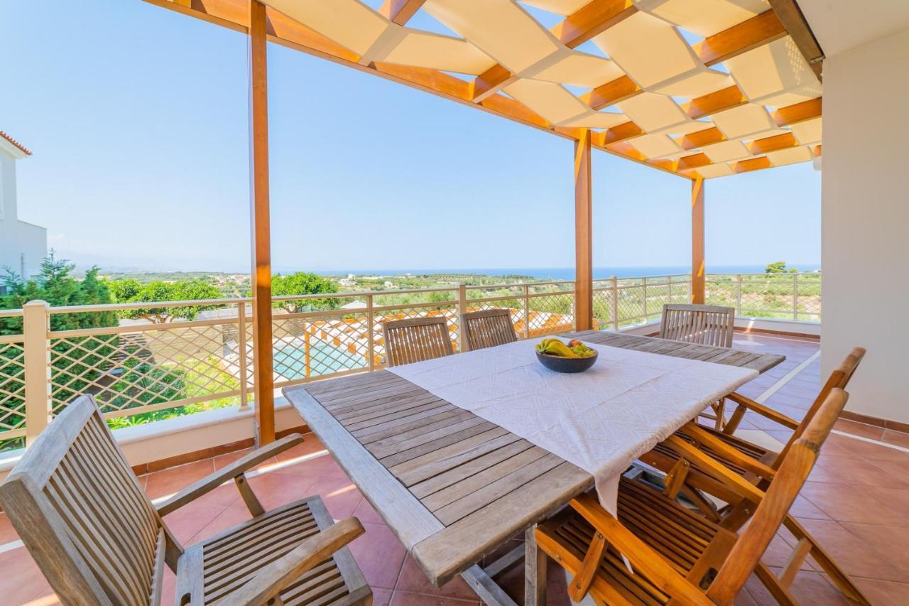 Estella Villa With Pool, Children Area, Bbq & Magnificent Views! Asterion Exterior photo